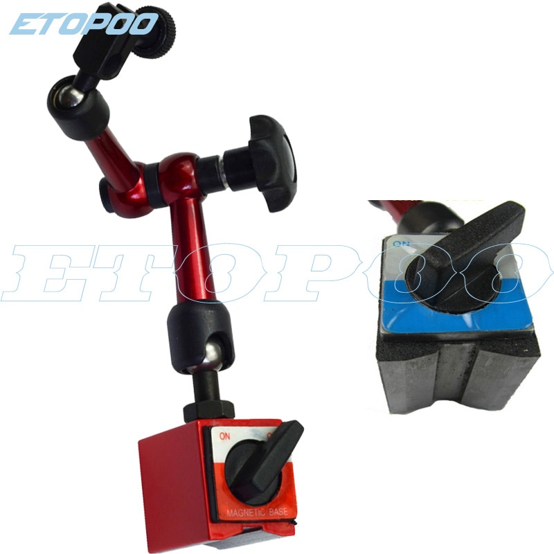 HFS  R  132 Lbs/60 Kg Max Pull Klemgat Diameter 8 Mm Magnetische Basis Verstelbare Metalen Test Indicator Houder Digitaal Niveau 14 Gereedschapstandaard 2105344115