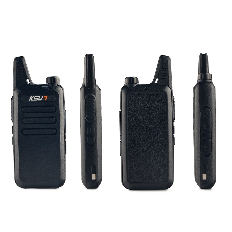 KSUN X-63TFSI Walkie Talkie Mini Talkie Walkie UHF 400-470HMz Two Way Radio Ham Radio