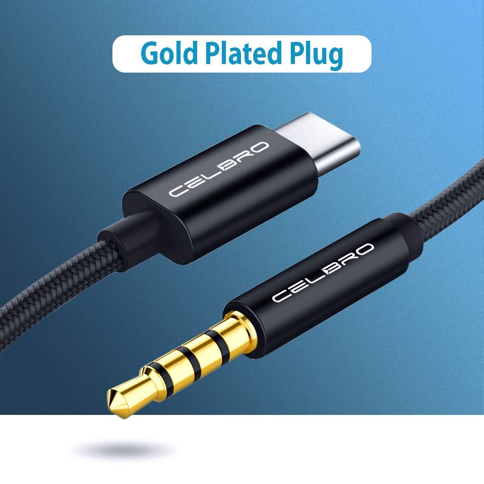 Usb type c  to 3.5mm aux lydadapterkabel til huawei  p30 one plus 7 pro samsung galaxy note 10 hovedtelefon tipo c usb adapter