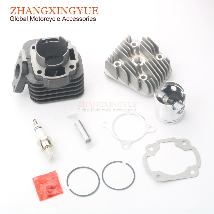 70cc cylinder sæt & cylinderhoved & 47mm/12mm stempel sæt til vento triton lynlås 50cc 2- takt