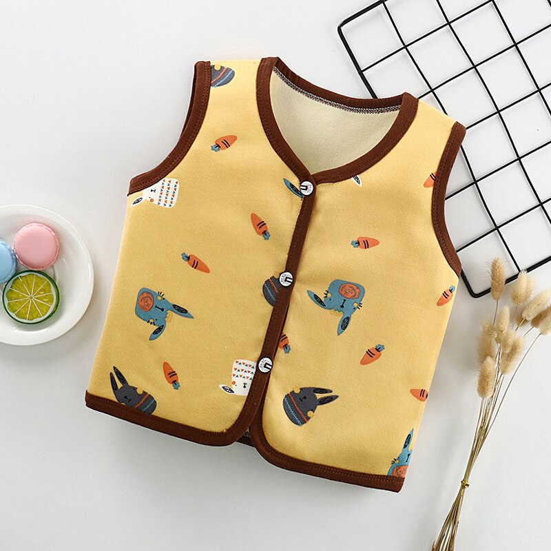 Winter Kinderen Vest Baby Vest Dikke Warme Kid Jas mouwloze Jas Meisje Jas Jongen Peuter Kleding Casual