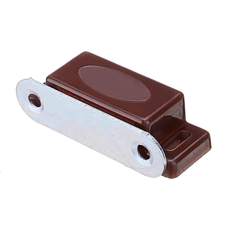 10pcs Plastic Magnetic Door Catches Cabinet Cupboard Door Magnetic Catch Latch Stopper Self-Aligning Magnet Furniture Hardware