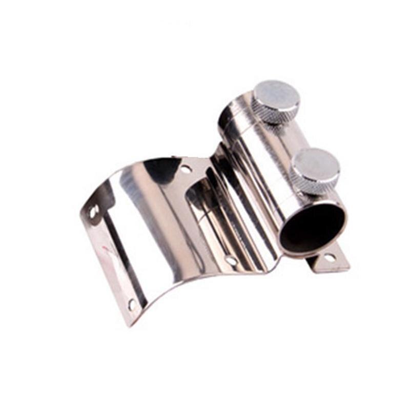 Supporto Ombrello con Morsetto in Lega di Alluminio - Stile Moderno - per Arredo Casa: 04