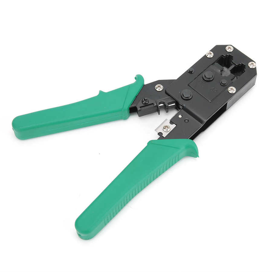 Crimping Tool Cable Telecom Wire Pliers Modular Cutter Stripper Steel