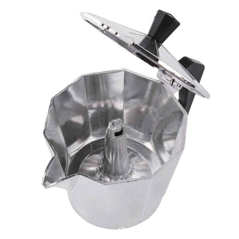 Metal Stove Top Expresso Coffee Percolator Perculator Moka Pot Latte Maker Tool Coffee Maker Large Capacity High Temperature