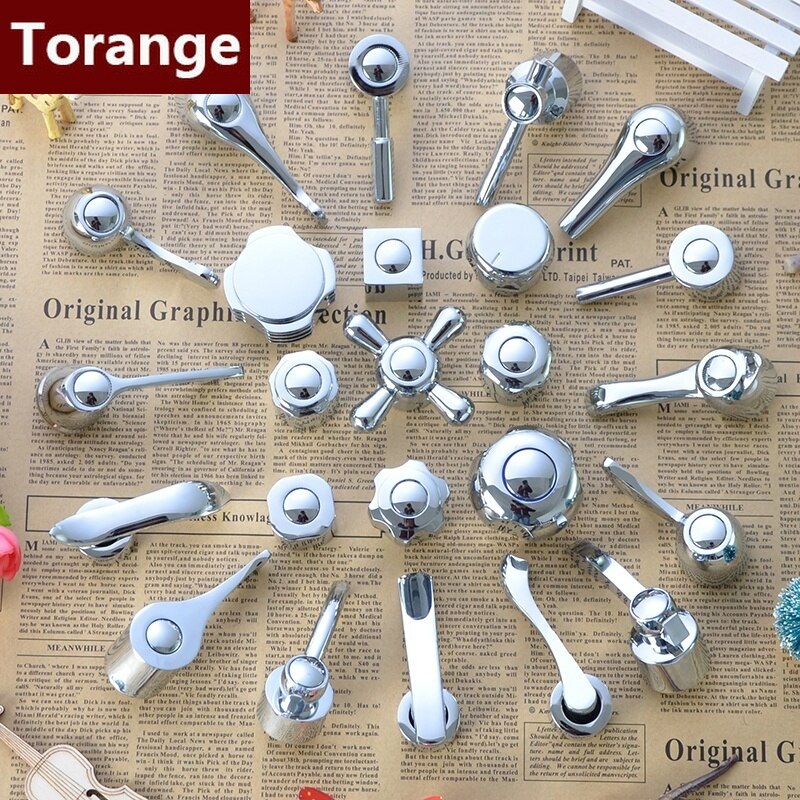 Faucet handle switch handle accessories triangle valve small spout dish basin single cold quick open valve core handwheel