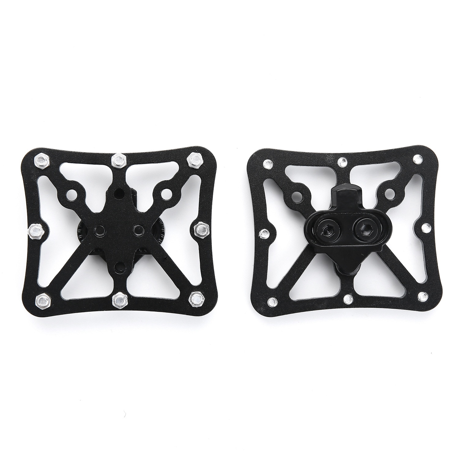 1 pcs Mountain Bike Self-locking Pedal Lock Pedal To Flat Pedal Adapters Suitable for SHIMANO SPD Platform Adapters