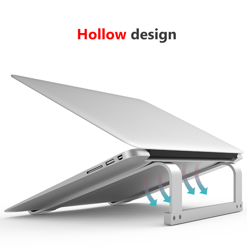 Laptopständer für macbook pro notebookständer faltbare tablet-ständerhalterung aus aluminiumlegierung laptophalter für notebookkühlung