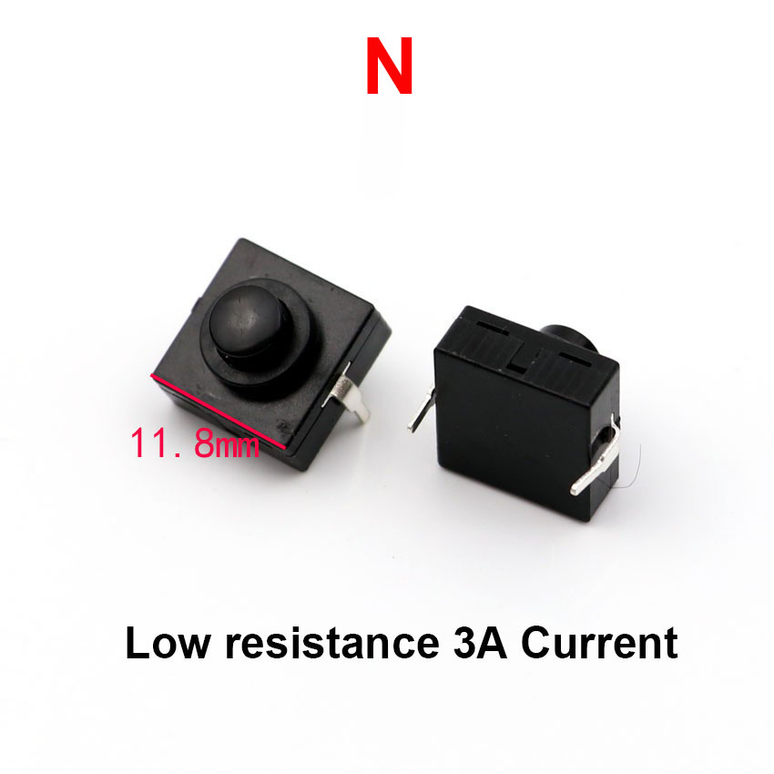 LED Taschenlampe drücken Taste Schalter AUF aus Elektrische Taschenlampe Schwanz Schalter T6 Q5 C8 501B 502 DIY reparatur Aktualisierung teil für LED Taschenlampe lampe: N