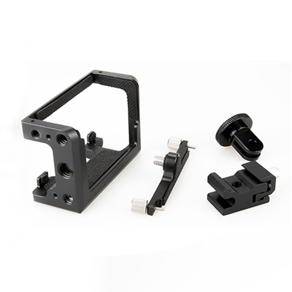 Metalen Konijn Kooi Shell Case Cover Vlog Aluminium Beschermende Frame Behuizing Accessoires Voor DJI Osmo Actie Camera