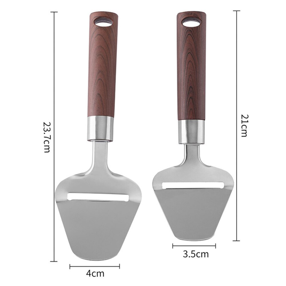 Coupe-fromage en acier inoxydable | Râpe à fromage coupe-gâteau coupe-beurre, chocolat pelle à Pizza accessoires de cuisine