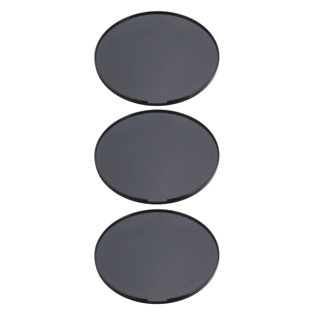 3Pieces 72mm Adhesive Car Dashboard Mounting Disk Pad Plate for Universal Suction GPS Smart Phone Cup Mount Holder Cradle