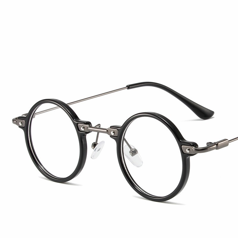 Okrągłe okulary przeciwsłoneczne dla mężczyzn Retro Steampunk okulary przeciwsłoneczne męskie damskie designerskie metalowe oprawki okulary ocienia oczka: Pomarańczowy