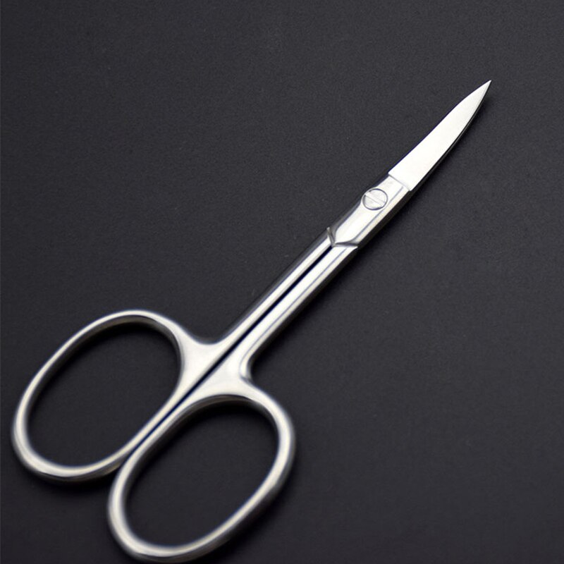 Schoonheid Schaar Rvs Wimper Wenkbrauw Fijn Haar Trimmer Schaar Scherpe Dwangnagel Cutter Wenkbrauw Wimper Hair Remover Tool