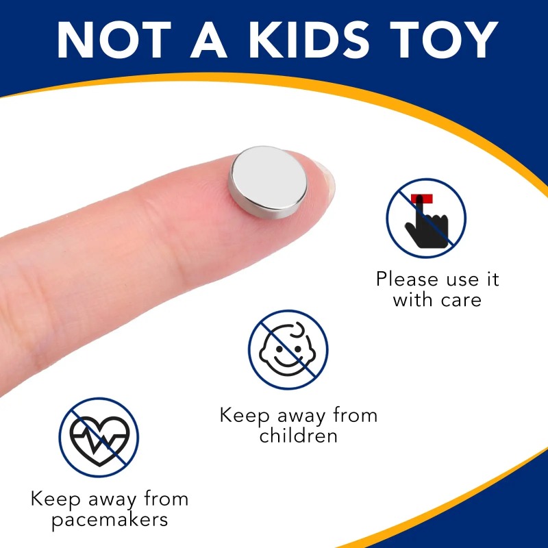 Refrigerator sticker disc magnet super strong magnet, suitable for refrigerator, DIY, science, craft and office magnet