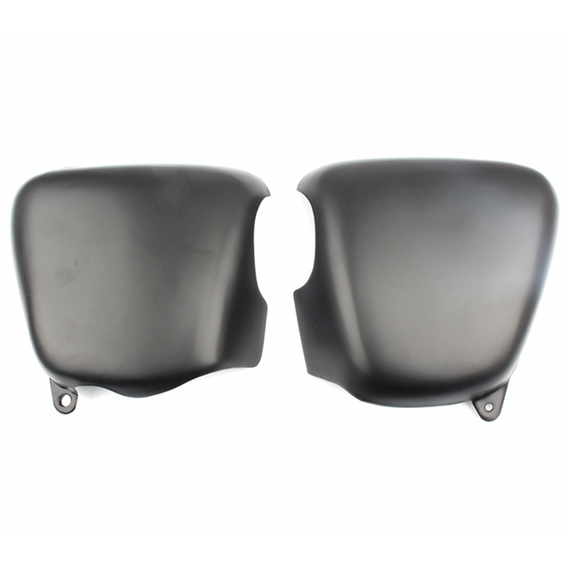 Motorcycle Battery Cover Left Right Side Fairing Battery Covers for Triumph Bonneville T100 SE Thruxton 900 Scrambler Moto: Matte Black 