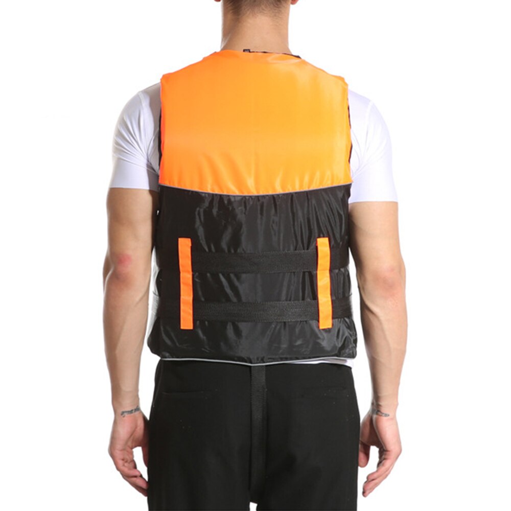 Universal Outdoor Swimming Boating Skiing Driving Vest Survival Suit Polyester Life Jacket for Adult Children safety jacket