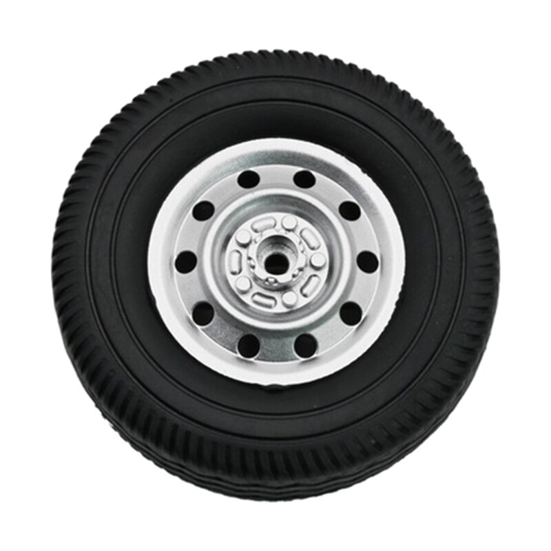 4pcs/set Four-wheel Drive Remote Control Car Wheel Rubber Tires for WPL D12 4WD Drift Pickup Truck DIY Modified Accessories Part