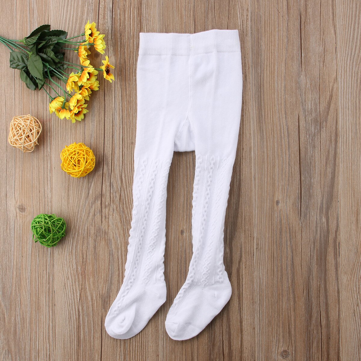 3 Paar Leuke Baby Panty Soft Infant Kids Meisjes Panty Katoen Effen Stretch Warme Panty Kousen Lente Herfst 0- 24M