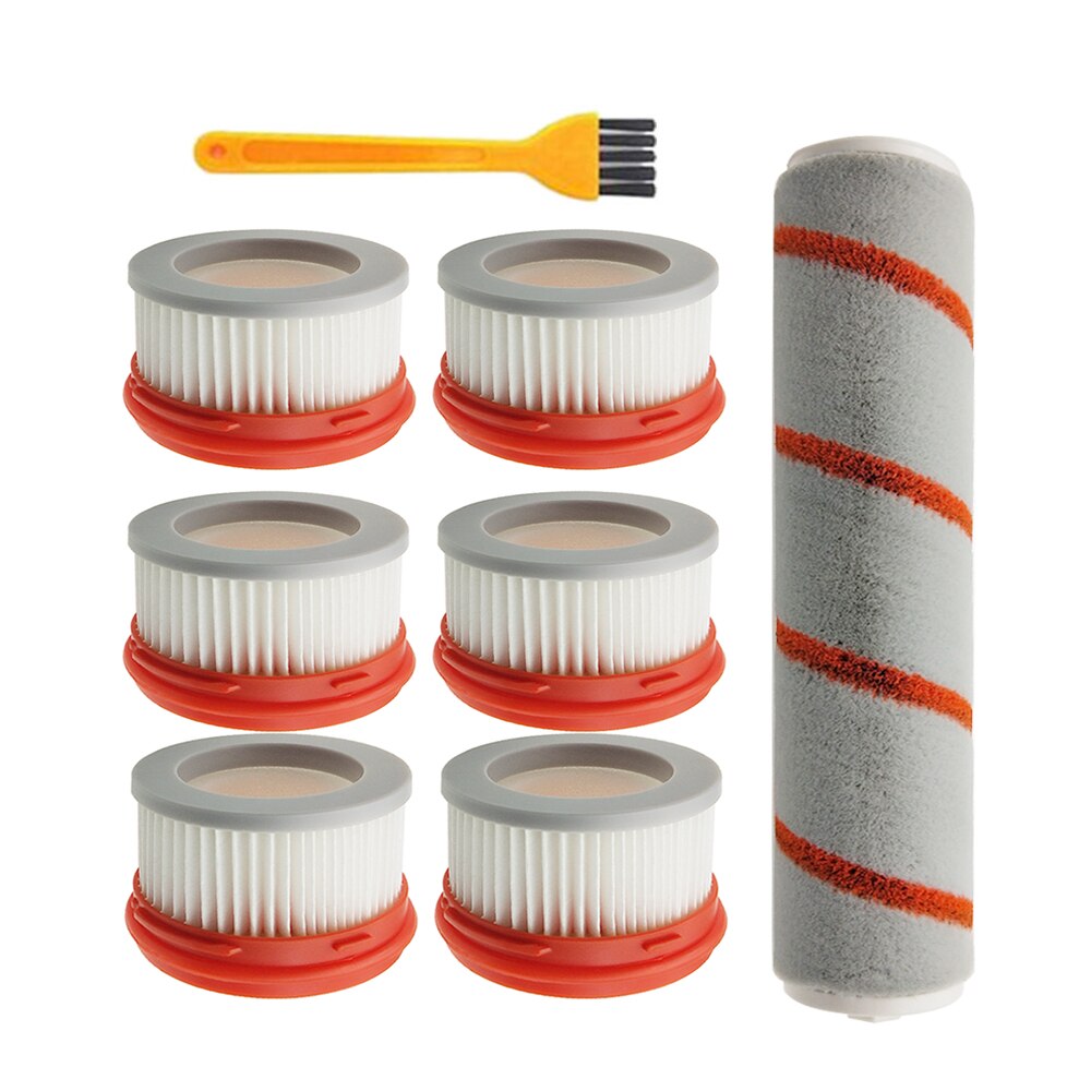 HEPA-Filter Für Xiaomi Dreame V8 V9 V9B V9P XR V10 V11 Haushalt Drahtlose Staubsauger Zubehör Rolle Pinsel: Armee Grün