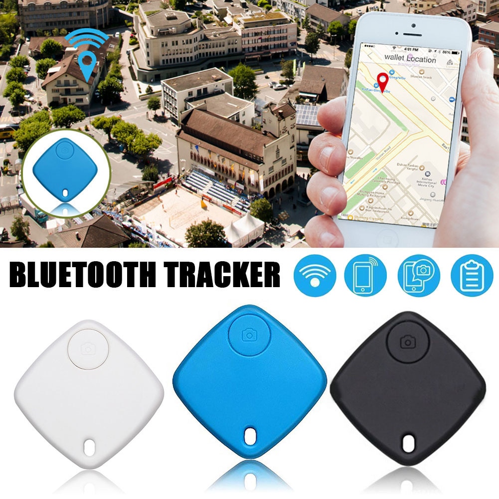 Zwei Weg Alarm Schlüssel Finder Bluetooth Tracker Keyfinder GPS Kinder Tasche Brieftasche Schlüssel Finder GPS Tag Locator Erinnerung