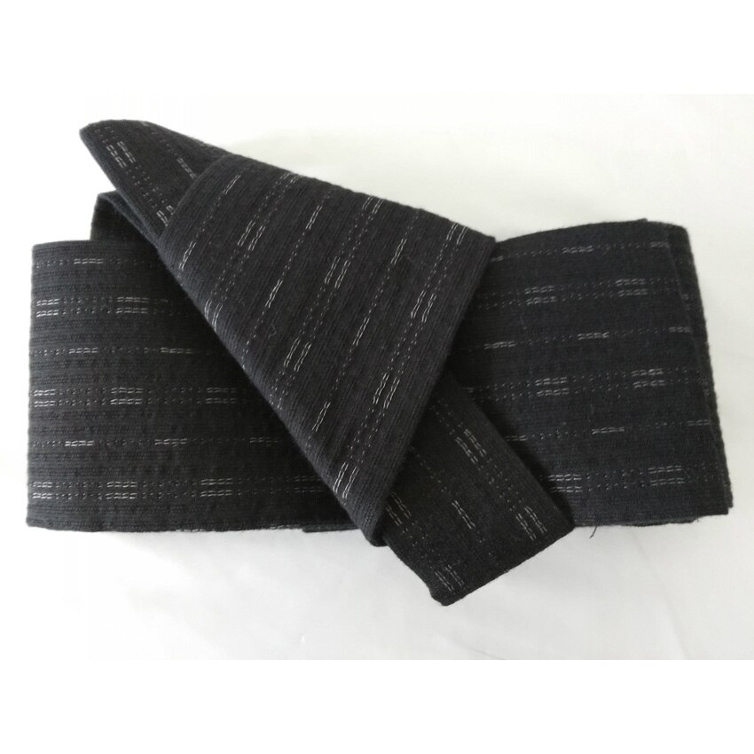 Traditionella japanska dräkter kimono yukata bältestillbehör bred randig obi kardborrefäste retro bälte bastu spakläder