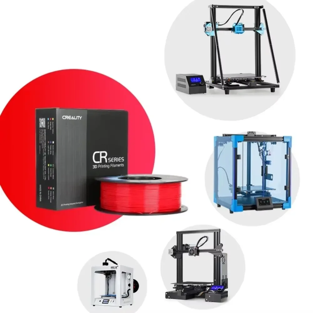 Creality cr-petg filament 1kg 1.75mm 3d printerfilament 3d printmaterialer kompatibel med alle creality fdm-printere