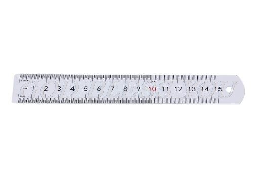 15/20/30Cm Straight Aluminium Ruler Meten Inch/Cm Naaien Craft Diy Thuis