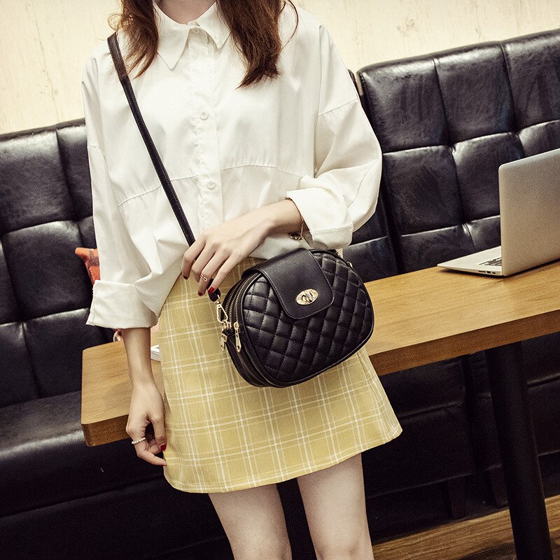 Diomo damen kleine schultertasche aus pu-leder, umhängetasche für damen, quadratisch, ideal für studentinnen und teenager.