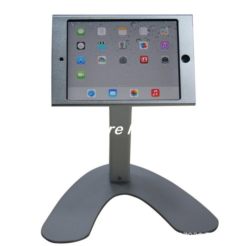 Voor Mini Ipad Tafel Security Houder Stand Met Veiligheid Gespecialiseerd Frame Display Op Eerlijke Exihibition Hotel Of Bank Teller