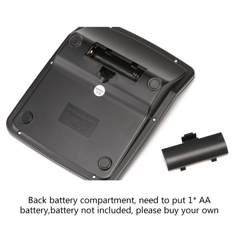 Battery +Solar Power Calculator Large Screen Financial Accounting Tools K5DB