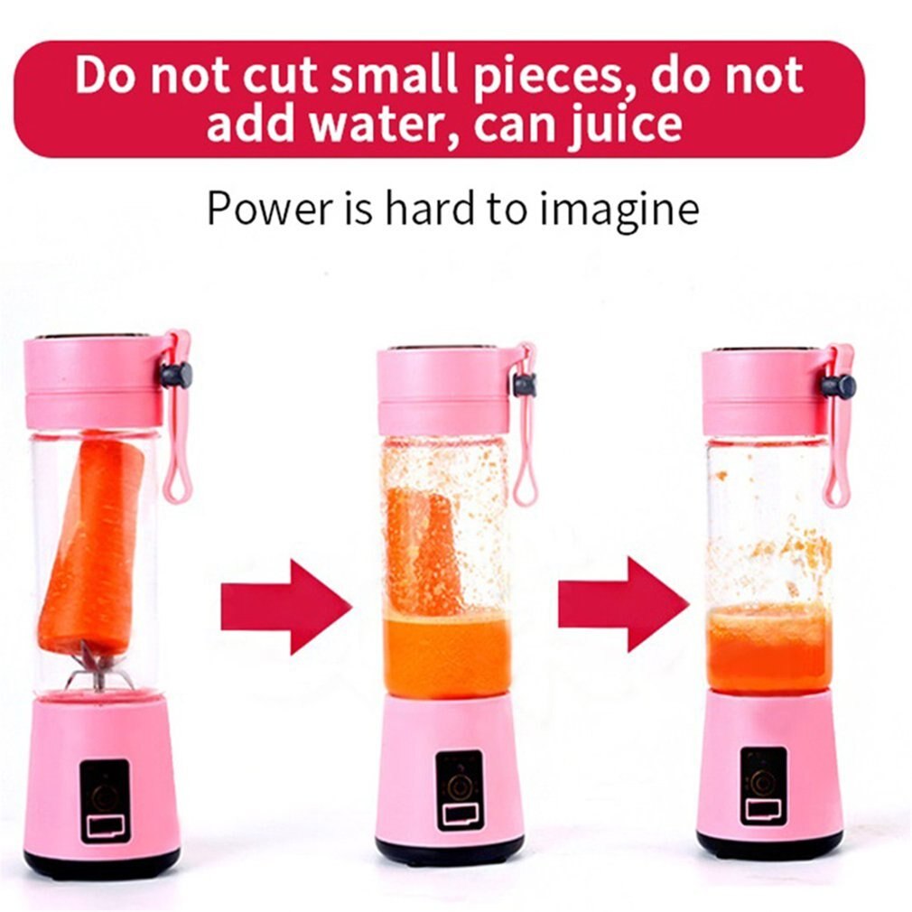 Portable Blender Usb Mixer Electric Juicer Machine Smoothie Blender Mini Food Processor Personal Blender Cup Juice Blenders