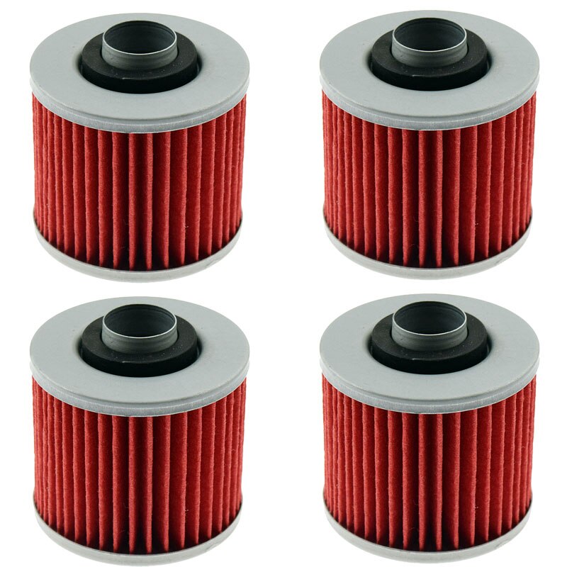 For yamaha xvs 650 drag star 4vr 1997-2004 xvs 650 a drag star classic 5bn 1998 1999 2000 2001-2005 xvs 650a motorsykkel oljefilter: 4 pc
