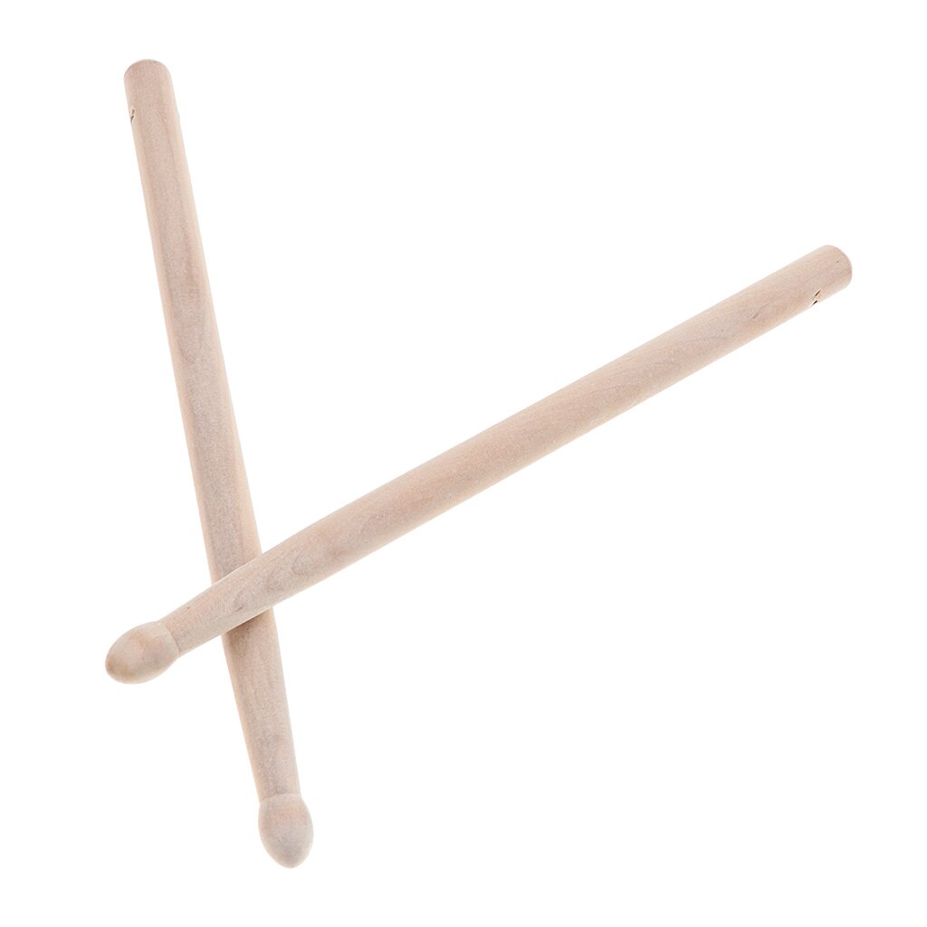 1 Paar Hout Drumstick Precussion Instrument Onderdelen Voor Taille Drum Tupan