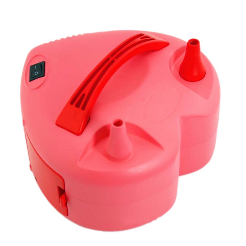EU Plug Love Heart Shape Electric Balloon Pump Portable Double Nozzles Inflator for Wedding Party Decor Filling Balloons