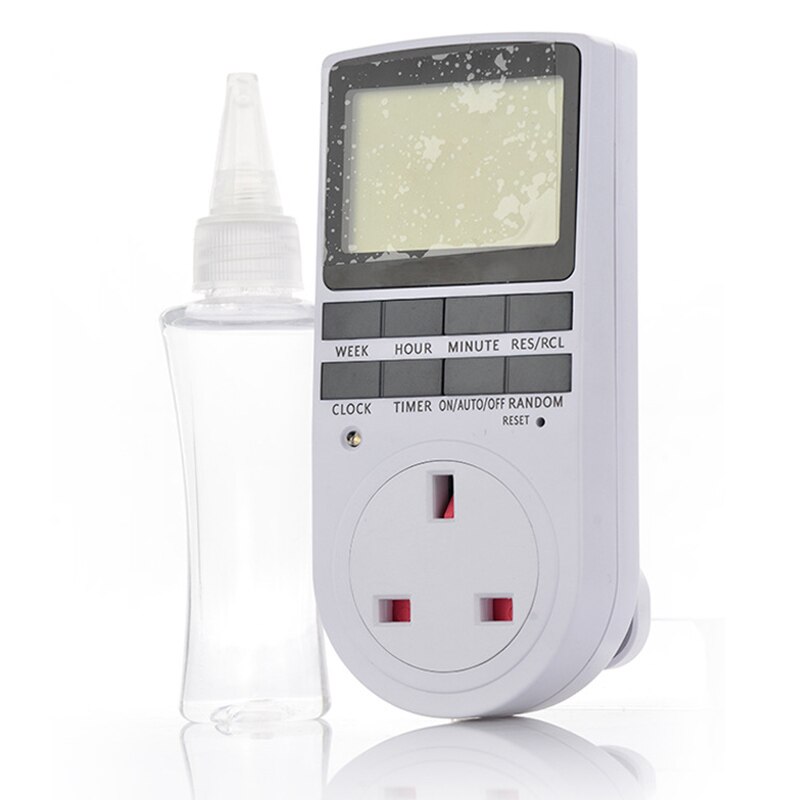 7 Day Digital Outlet Timer with Big Display Screen Programmable Easy to Set Socket Timer for Electrical Outlets Lights 66CY