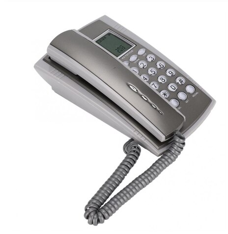 Petit poste d'appel entrant hôtel téléphone mural sans batterie téléphone fixe mural rouge téléphone filaire de bureau