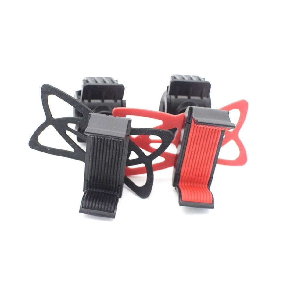 Universal Silicone Bike Phone Holder For iPhone Bicycle Motorcycl Elastic Strap For Mobile Phone Cycling Cellphone Stand Bracket