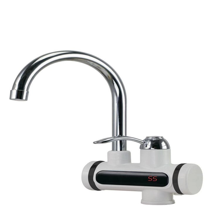 Safety Tankless Instant Electric Water Heater Temperature Display Water Heating Kitchen Water Heater Boiler with LED