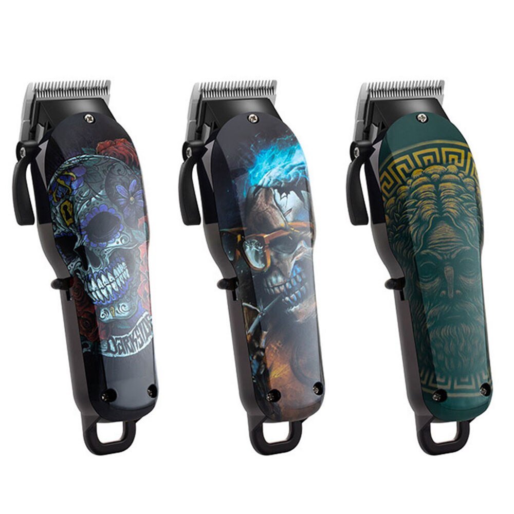 Electri Powerful Clipper Hair Mower Trimmer Beard Electric Shaver Haircut Hairstyle Cutting Motor Lithium Battery