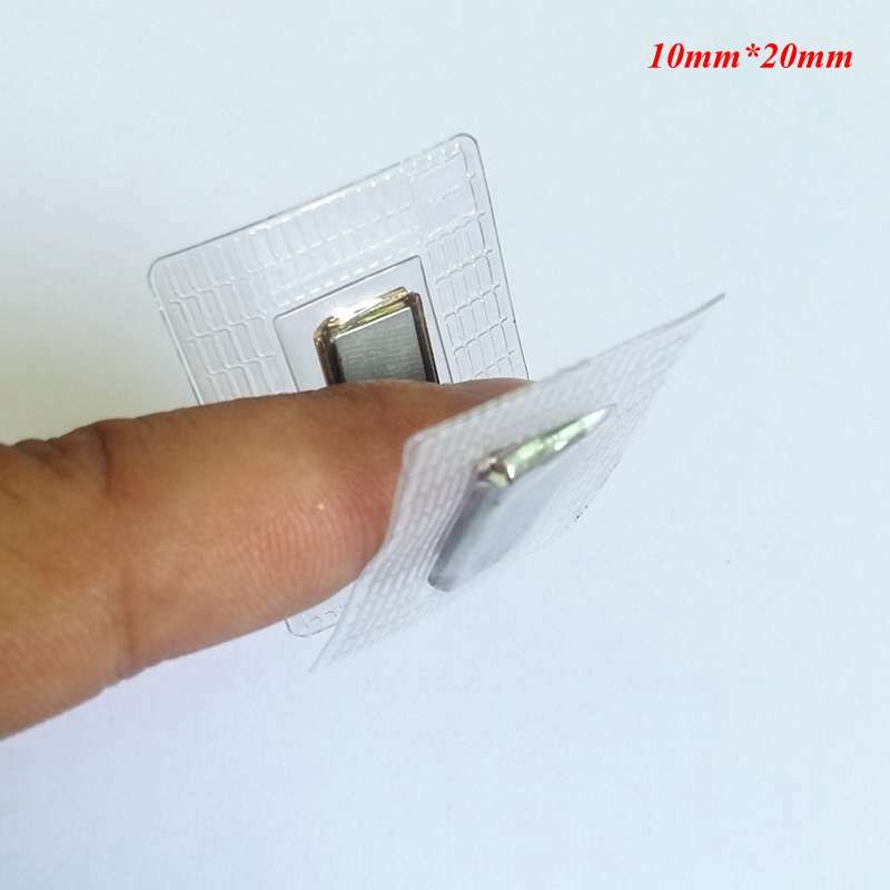 4/10 Stks/pak 10*20Mm Rechthoek Verborgen Metalen Magnetische Knop Snap Magneet Sluiting Handtas Sluiting Button Voor overjas Bag Garment