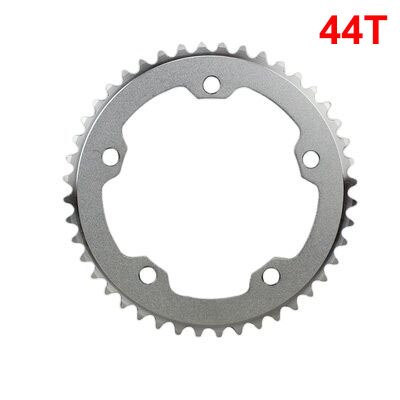 BCD130 39T 44T 48T 53T Fixed Gear Bike Single Folding Bike Chainring Road Bicycle Chain Wheel Bicycle Bike Parts Accessories: Burgundy