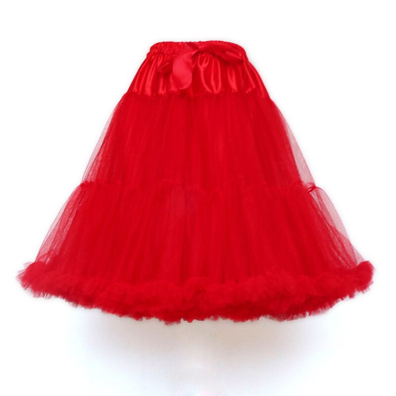 Jupon Lolita pour femmes et filles, 55CM, jupon Crinoline, sous-jupe Tutu de princesse, jupe Cosplay