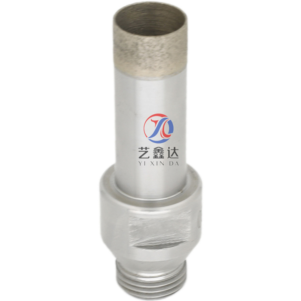 Sintered Diamond Core Drill Bit For Glass Poreclain Tile Belgium Thread Mount 1/2 Glass Drilling Machine