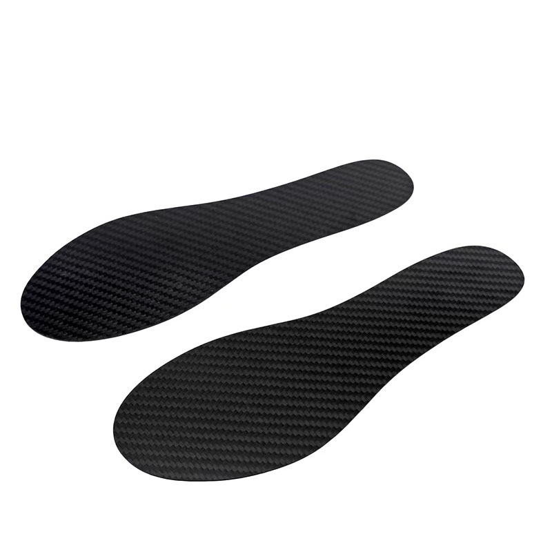 1Pair 1.2mm Carbon Fiber Insole-Carbon Sole Propulsi For Basketball Football Hiking Sports Carbon Orthotic Insole-With Box