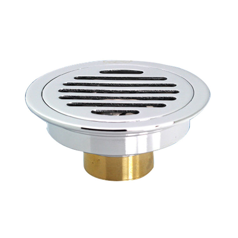 10 cm messing ronde afvoerputje cover douche afval afdruiprek rooster afvoerputje: Rood