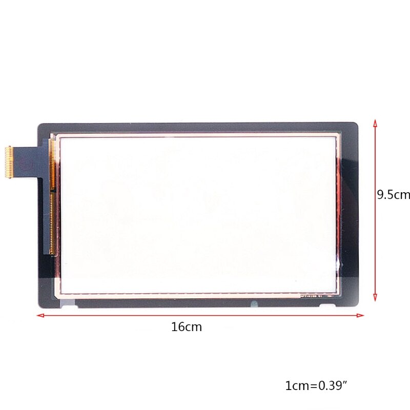 Ersatz für Nintend Schalter Touh Screen Digitizer + Klebestreifen Aufkleber