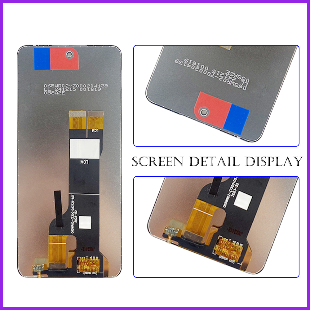 6.6 tommer original til zte nubia music lcd-skærm med  z2353 skærme, berøringsskærm, digitaliseringsenhed til zte nubia music, lcd-udskiftning