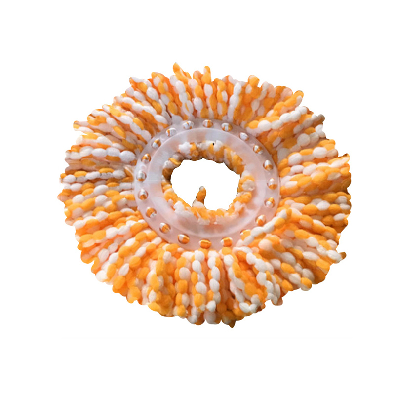 Microfiber Mop Head For 360° Rotating Spin Mop Bucket Dry Wet Cleaning: 3