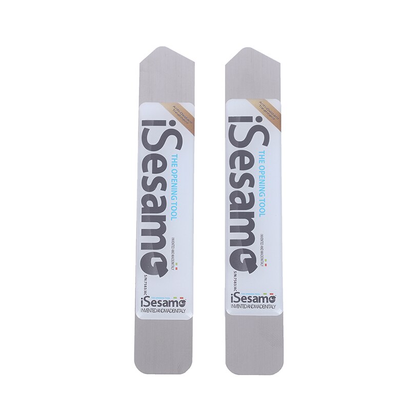 2 -teiliges öffnungswerkzeug mit edelstahlklinge, weichem, dünnem hebelspatel zum öffnen von handy-, tablet-bildschirmen und akkus für samsung iphones und ipads